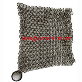 Un bon prix. épurateur de Chainmail d'acier inoxydable de place de pouce 4x4 pour la cuisine en ligne