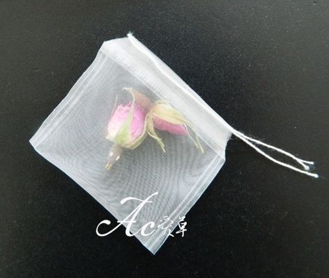 Adaptez 100 aux besoins du client réutilisables le sac en nylon de tissu de filtre de 200 microns pour le thé