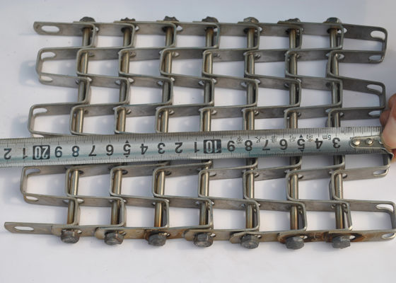 316L le nid d'abeilles solides solubles câblent le devoir de Mesh Conveyor Belt For Heavy