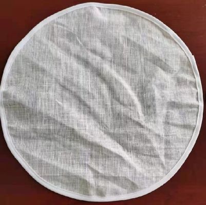 filtre Mesh Round Pad de coton de FDA de taille de trou de 1mm