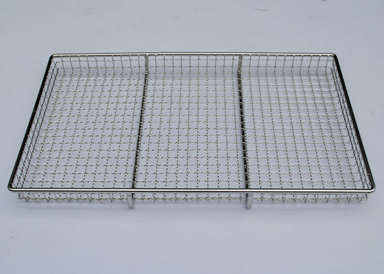 Catégorie comestible faisant le fil cuire au four Mesh Cable Tray d'acier inoxydable de GV 1.5mm