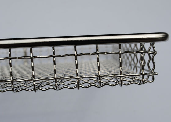 60*40*2.5cm tissent le métal Mesh Tray For Drying Herbs de 1.5mm