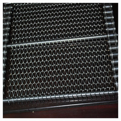 Le double a équilibré le fil Mesh Conveyor Belt d'acier inoxydable de 2m