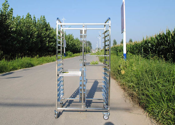 Chariot à nourriture d'acier inoxydable de GV 316L 0.8mm d'équipement de cuisine