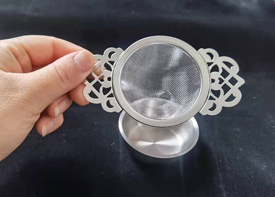 Un bon prix. Fil argenté Mesh Filter Electrolytic Polishing d'acier inoxydable de couleur d'or en ligne