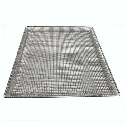 Un bon prix. Fil serti par replis Mesh Tray d'acier inoxydable FDA de 304 catégories en ligne