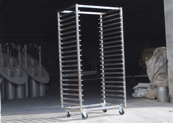 Un bon prix. Chariot adapté aux besoins du client à support d'acier inoxydable de FDA de catégorie comestible en ligne