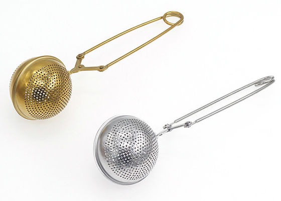 Un bon prix. fil Mesh Filter d'Infuser de boule de thé d'acier inoxydable de 100x65mm FDA 304 en ligne