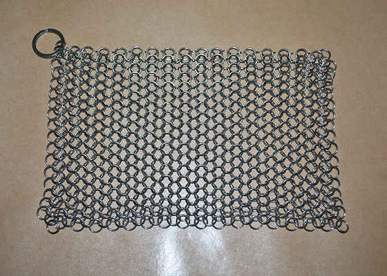Un bon prix. 6x8 avance l'épurateur petit à petit d'acier inoxydable Chainmail, décapant à chaînes de fonte en ligne
