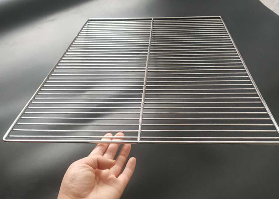fil Mesh Oven Tray de l'acier inoxydable 304 FDA de 530mm x de 325mm