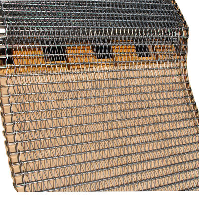 201 résistance Oven Spiral Conveyor Belt à hautes températures
