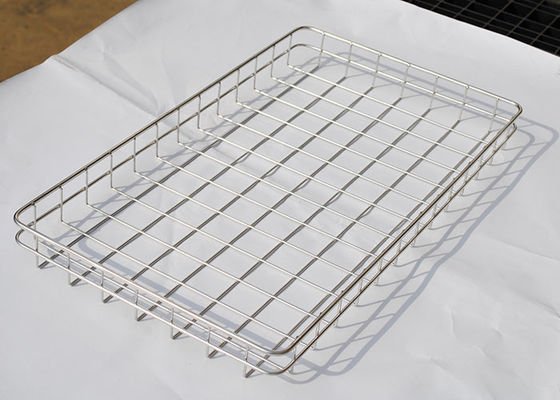Adapté aux besoins du client 304 trous de l'acier inoxydable 30mm câblez Mesh Tray 60cm x 40cm