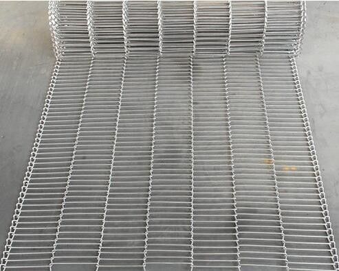 Appartement 316 Flex Conveyor Belt à hautes températures d'acier inoxydable