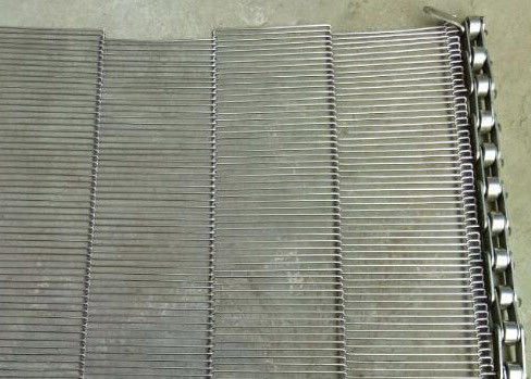 Ceinture plate de Flex Chocolate Chain Mesh Conveyor non toxique