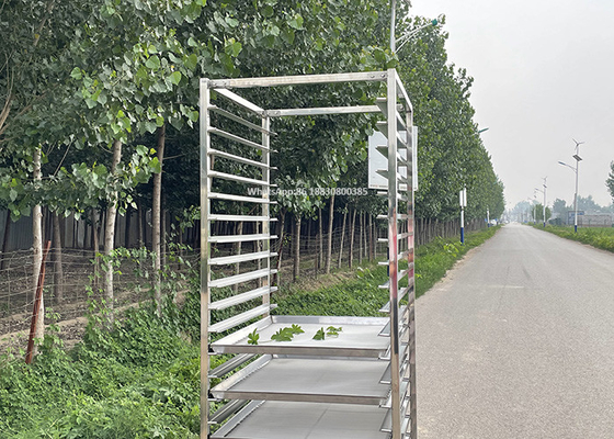 Chariot à support de l'acier inoxydable 201 pour la boulangerie de nourriture de 60 x de 40cm faisant Oven Trays cuire au four
