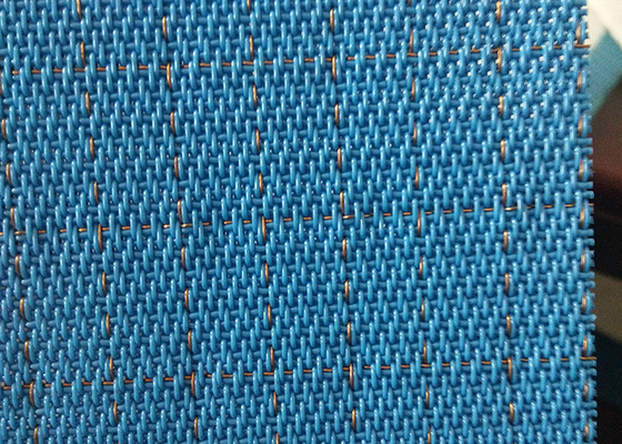 Un bon prix. Anti polyester statique Mesh Conveyor Belt For Fiberboard industriel en ligne